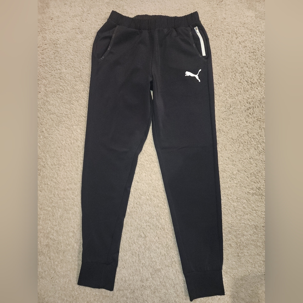 Puma black joggers